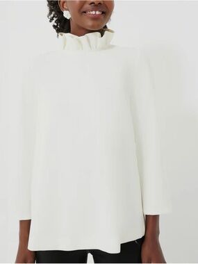 Tuckernuck NWT White Faye Blouse size large